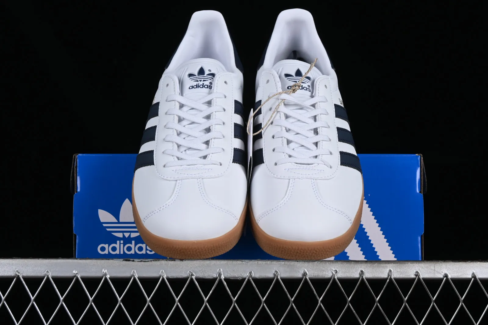 Adidas Gazelle Footwear White Navy Gum IG3507