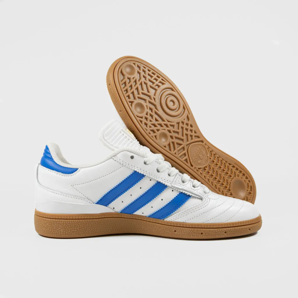 Adidas Skateboarding - Busenitz Shoes - Footwear White / Bluebird / Gold Metallic / Gum