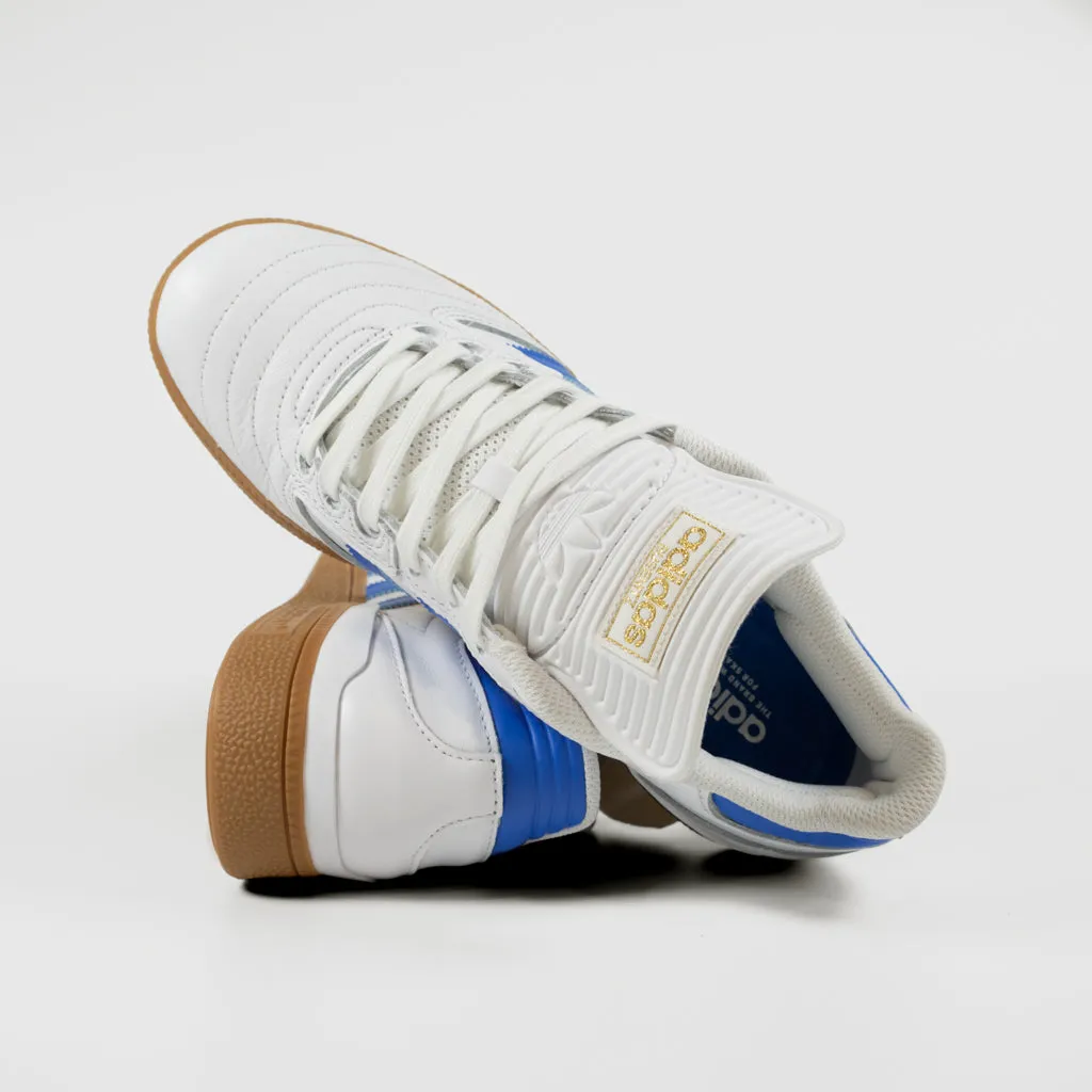 Adidas Skateboarding - Busenitz Shoes - Footwear White / Bluebird / Gold Metallic / Gum