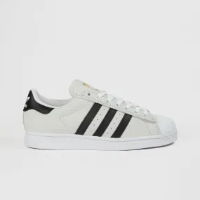 Adidas Skateboarding - Superstar ADV Shoes - Footwear White / Core Black / Gold Metallic