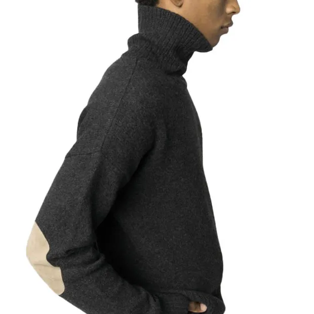 AMI PARIS  |Casual Style Wool Long Sleeves Plain High-Neck