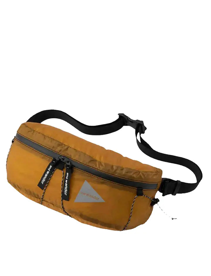 And Wander Sil Waist Bag Yellow