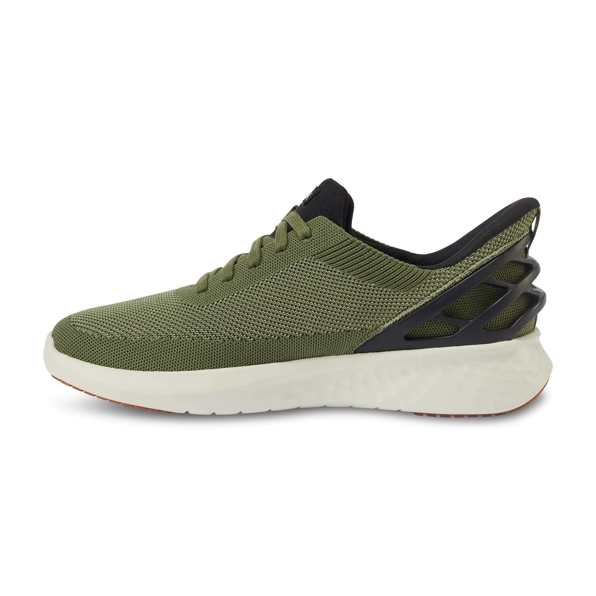  Athens Easy-on Sneaker in Olive Green  