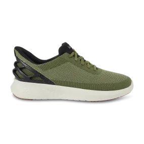  Athens Easy-on Sneaker in Olive Green  