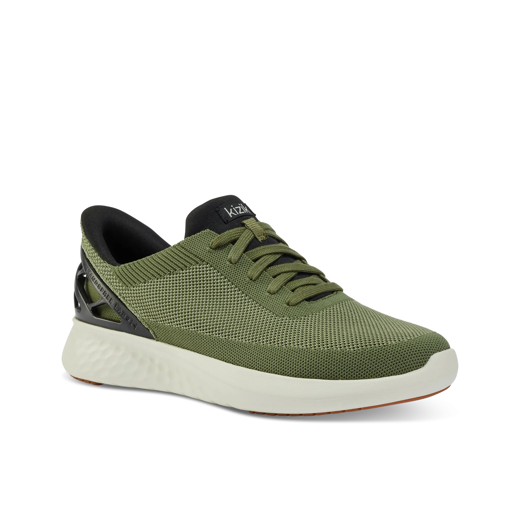  Athens Easy-on Sneaker in Olive Green  