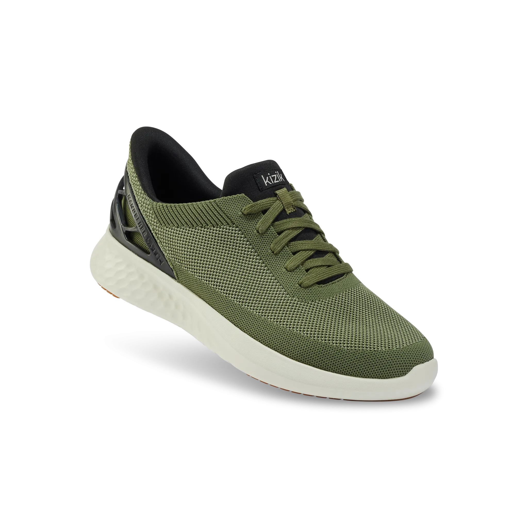  Athens Easy-on Sneaker in Olive Green  