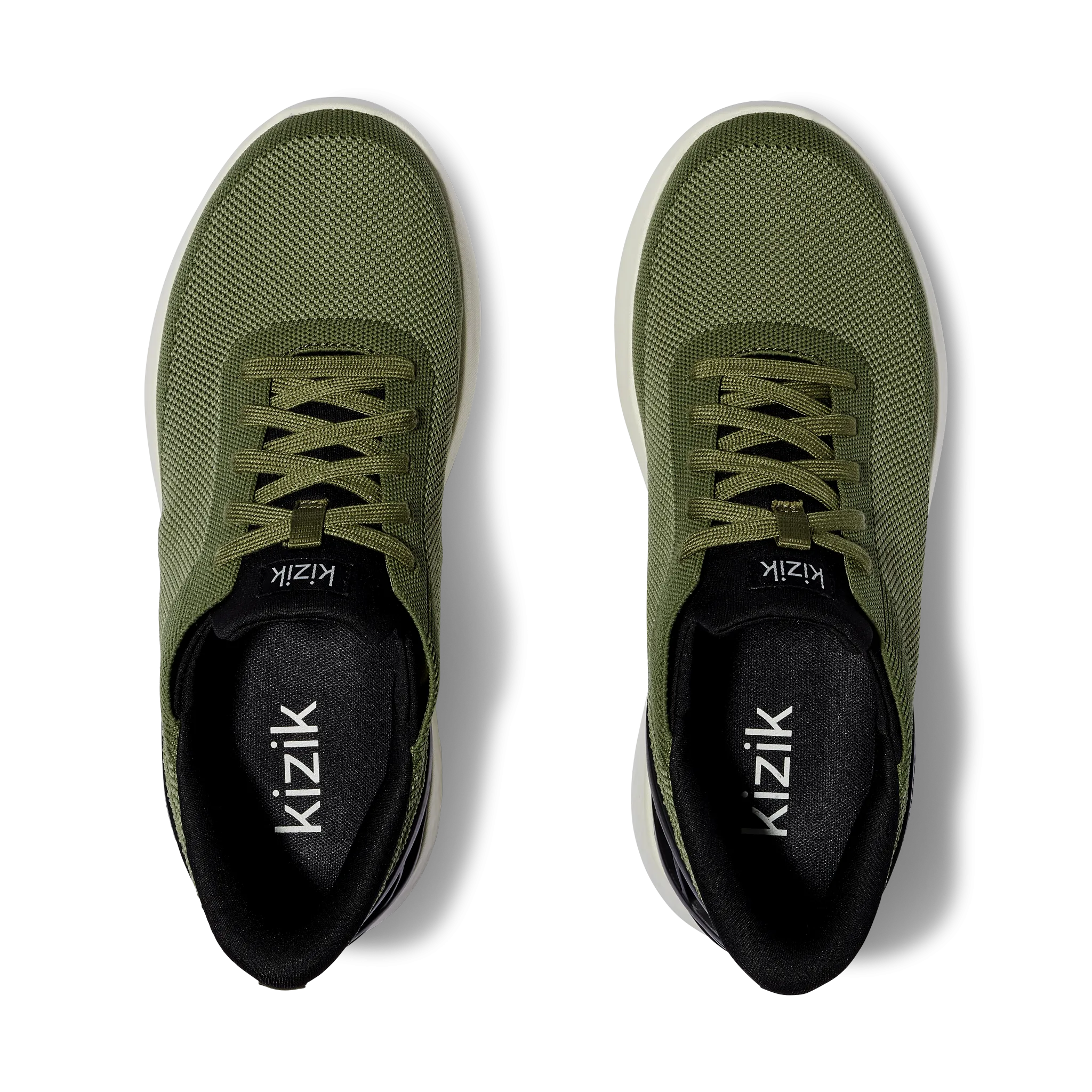  Athens Easy-on Sneaker in Olive Green  