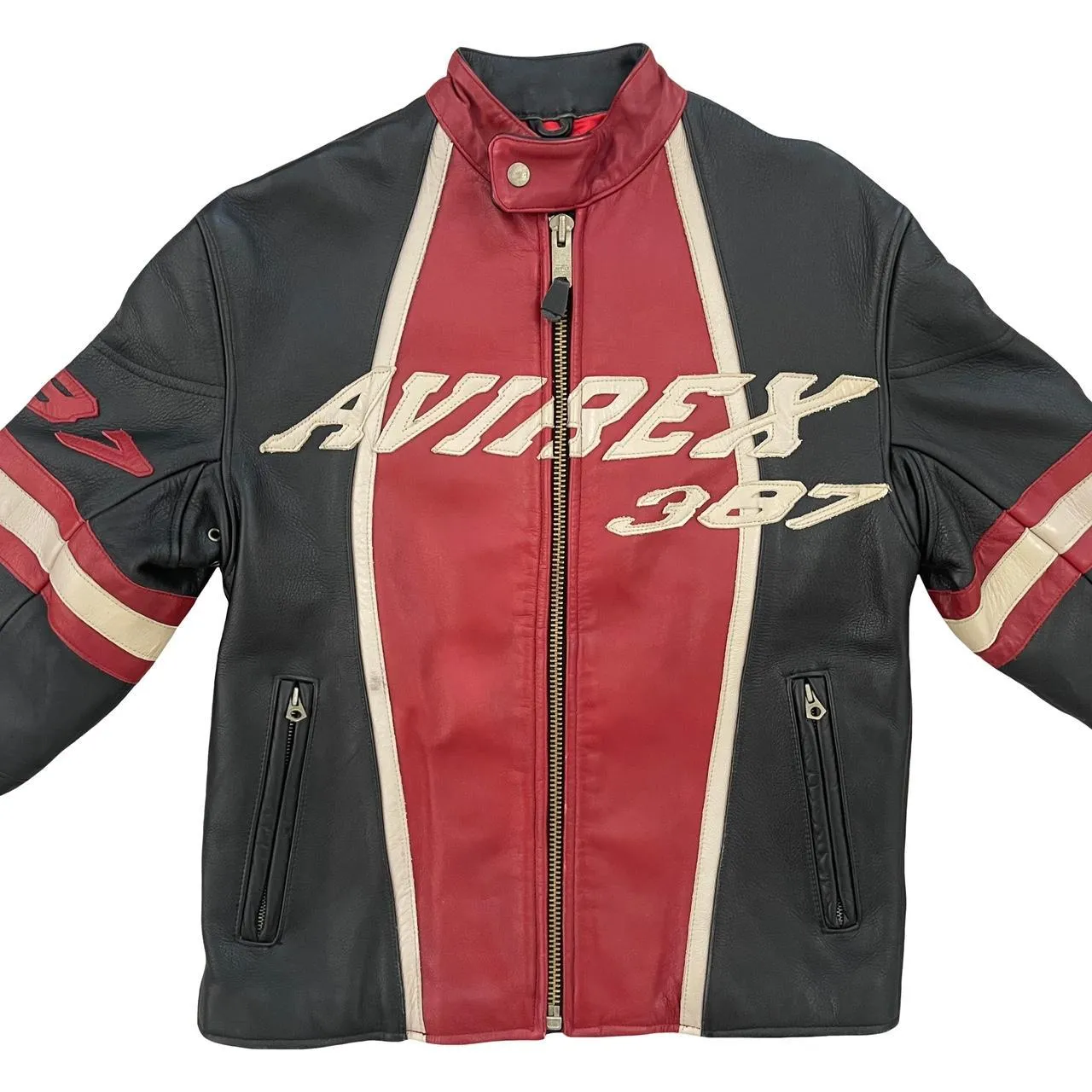 Avirex Leather Racer Jacket