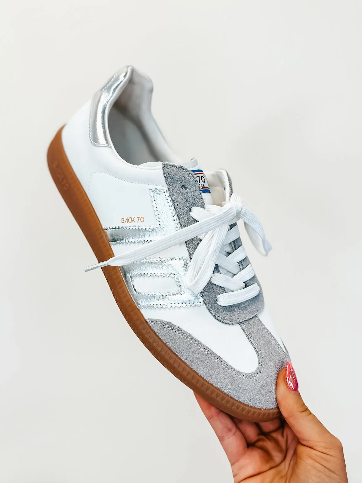 Back70 Streetwear Retro Cloud Sneaker in Light Grey