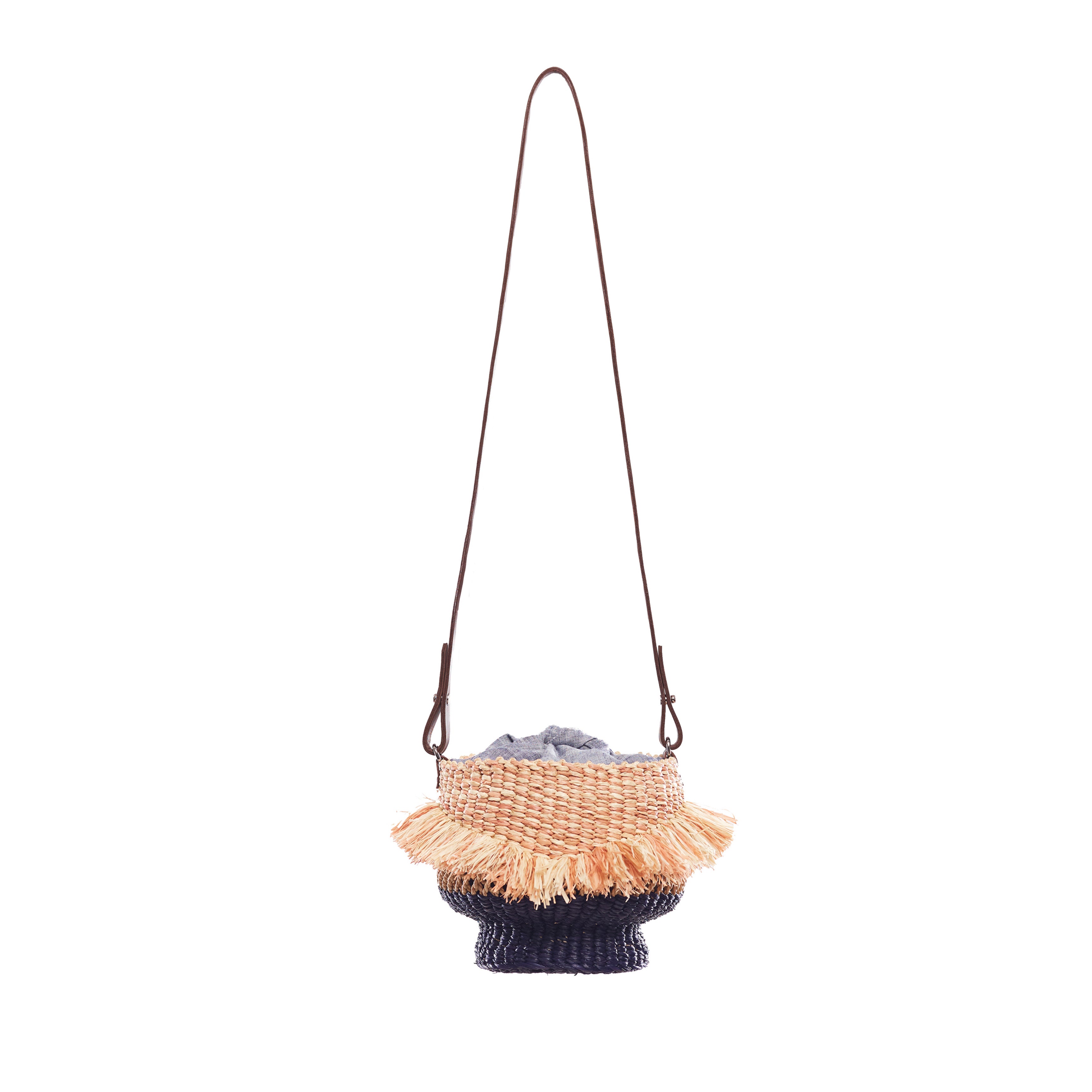 BAW POT RAFFIA BAG