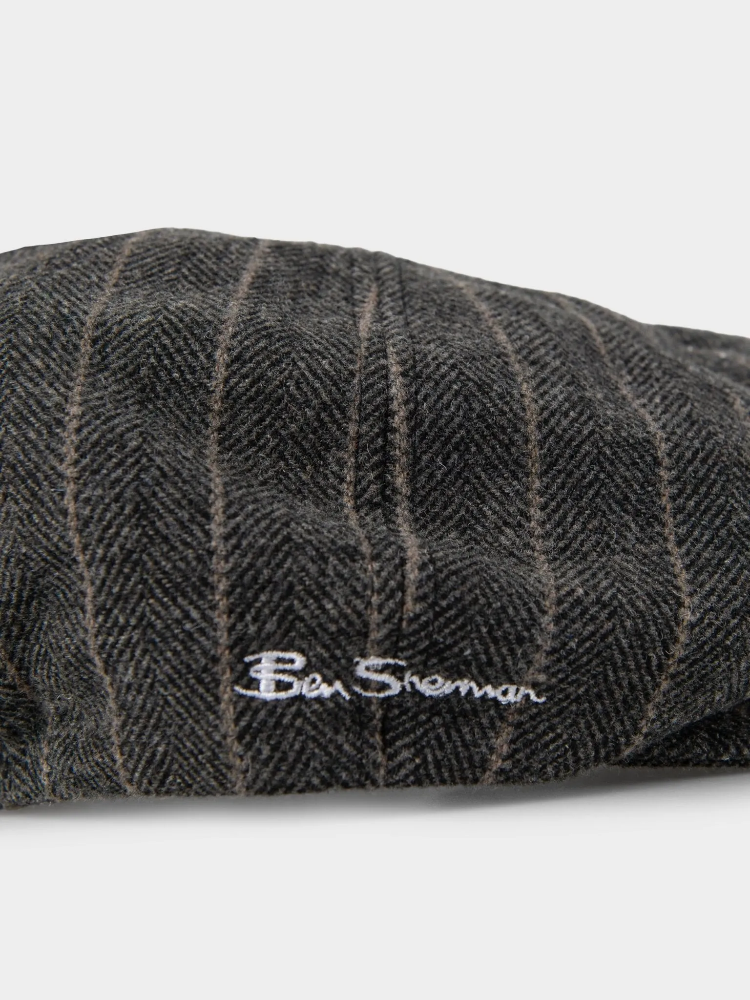 Ben Sherman Bshead048 Mens Ivy Hat Charcoal