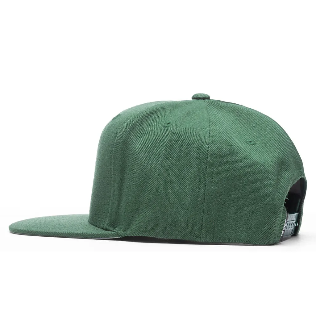 Big Stock High Crown Cap - Forest