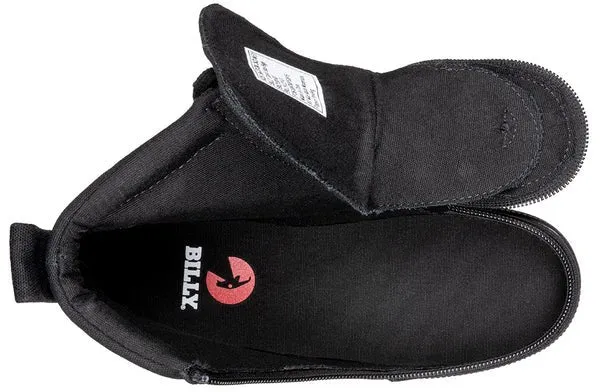 Billy Footwear (Big Kids) Wide Fit - High Top Canvas Shoes