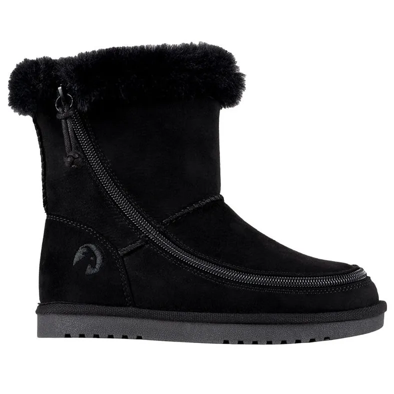 Billy Footwear  - WIDE Fit Faux Suede Cosy Boots 2 - KIDS