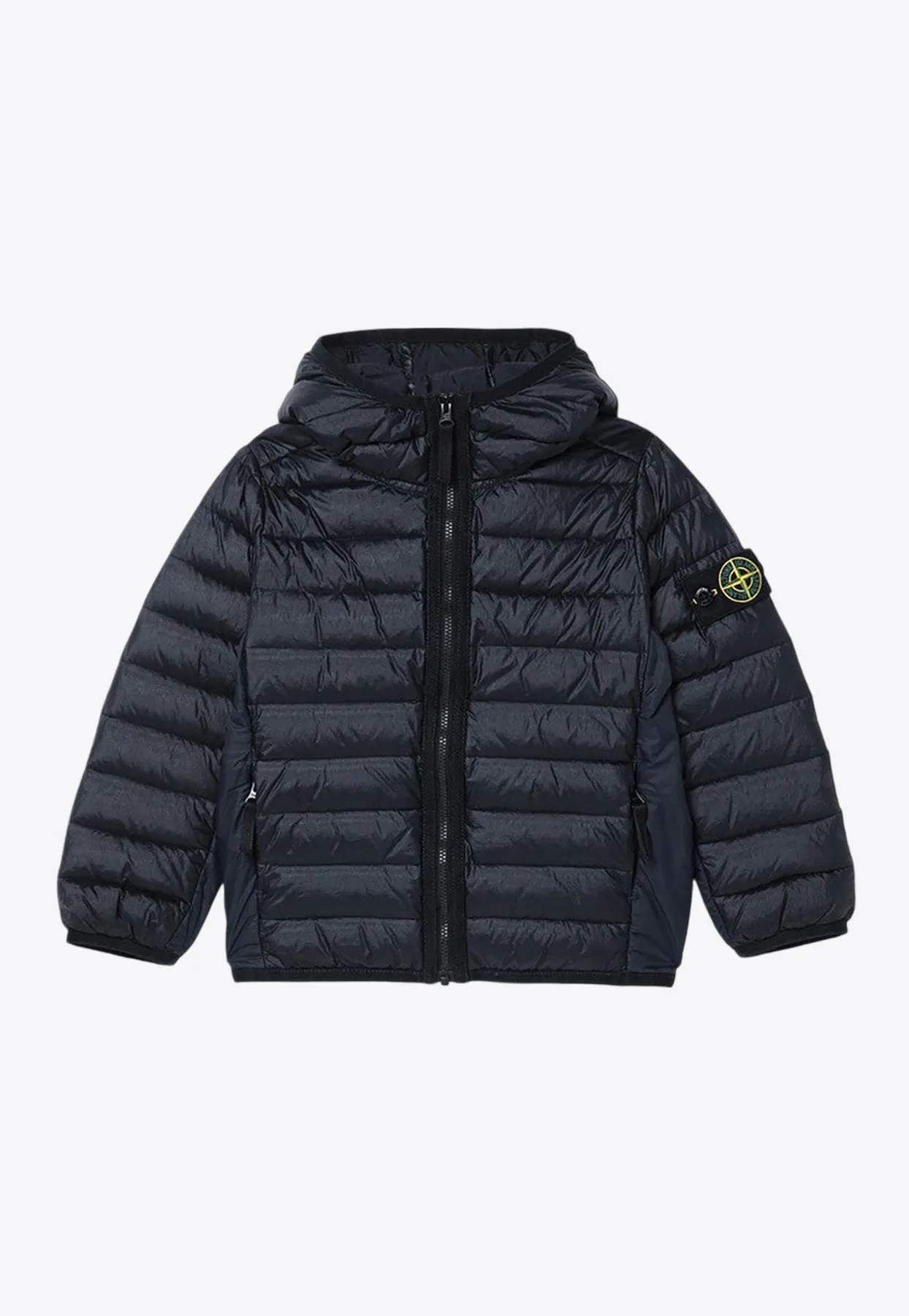 Boys Logo-Patch Down Jacket