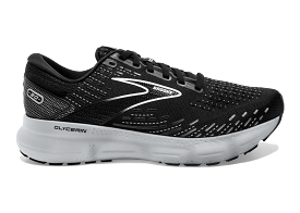 Brooks Glycerin 20 (D Width) - Black/White/Alloy (Womens)