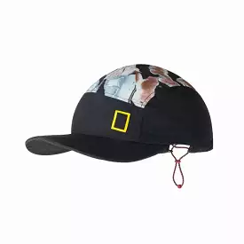 Buff 5 Panel Explore Cap Reige Black - Cappellino Lifestyle