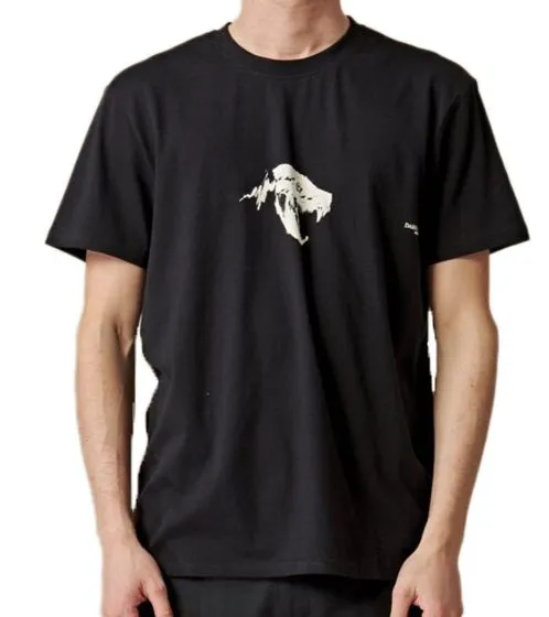 Camisa de hombre GLOBE Dion Agius Hollow de algodón sostenible con cuello redondo y estampado de calavera de dinosaurio GB021100