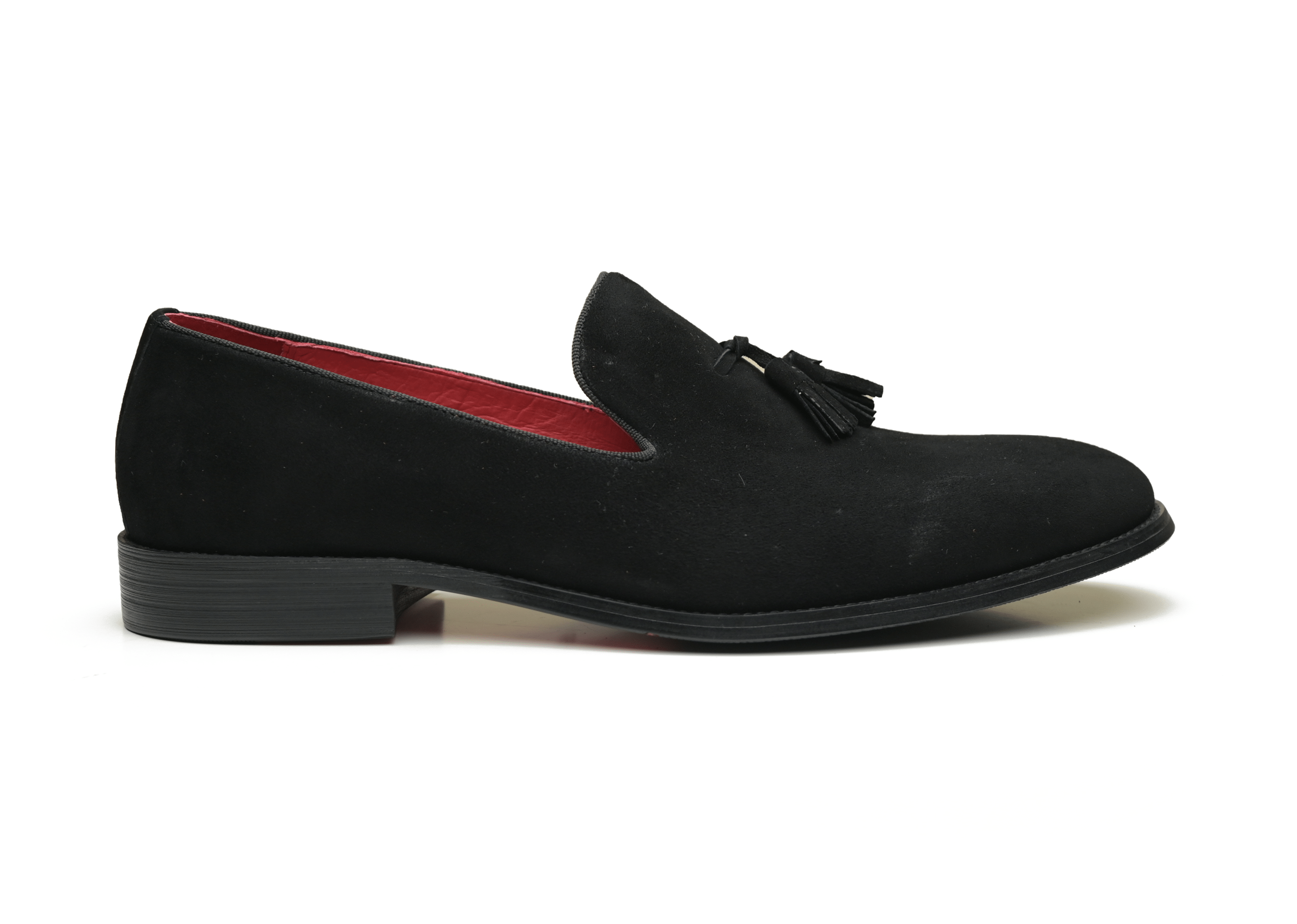 CAPRI | Black Suede Loafers