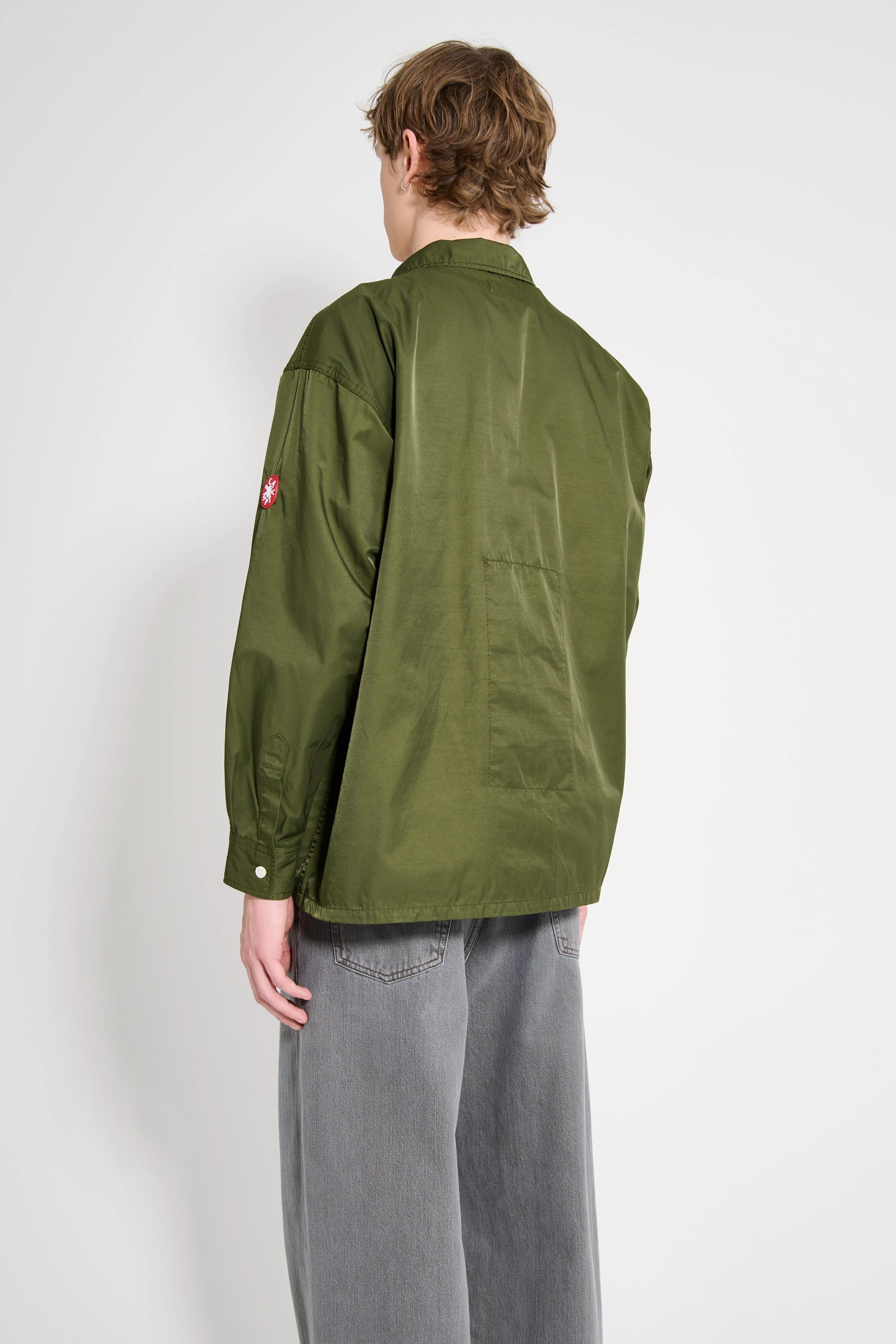 Cav Empt CN Twill Open Shirt Jacket Green