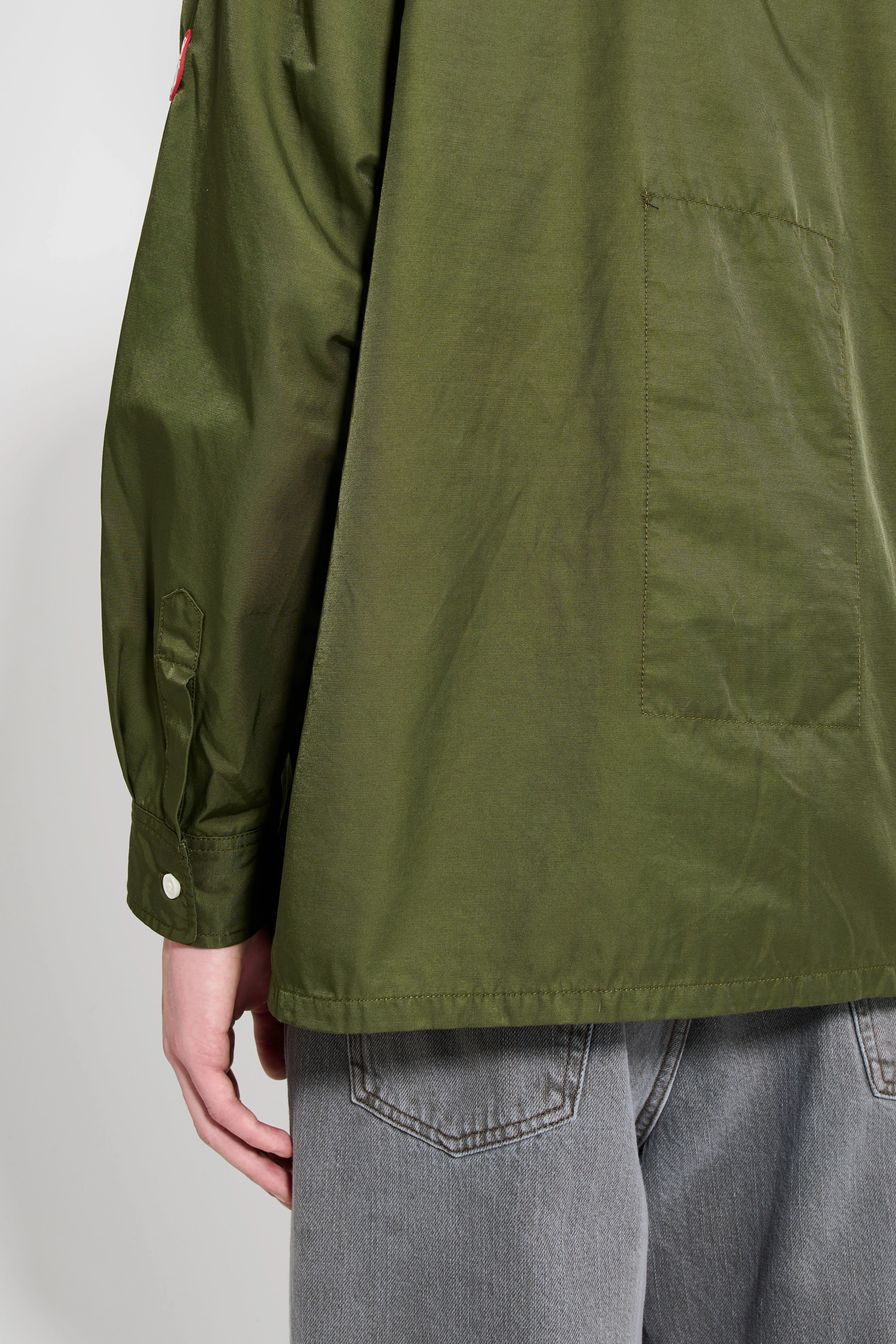 Cav Empt CN Twill Open Shirt Jacket Green