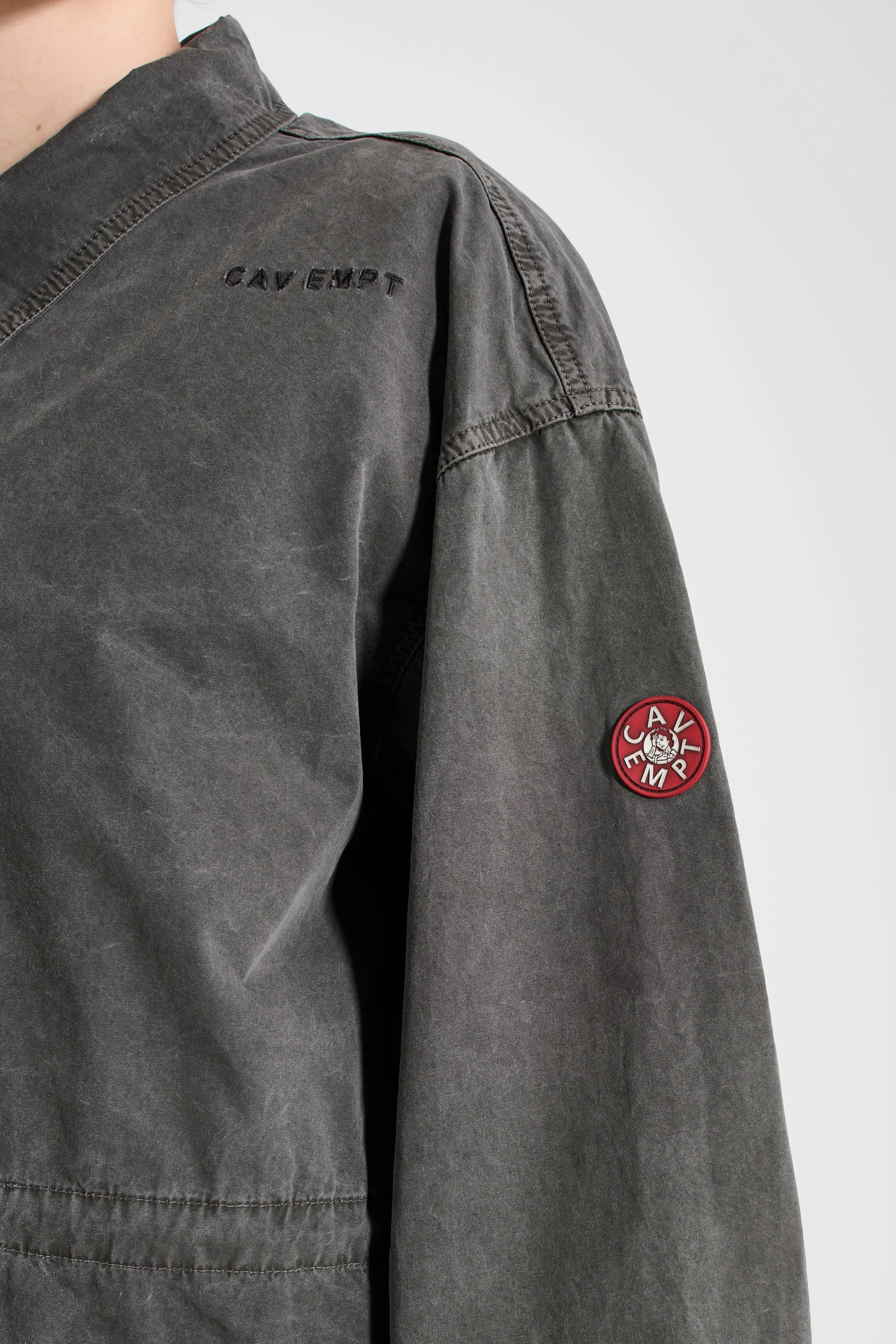 Cav Empt Overdye Easy BDU Jacket Charcoal