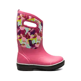 Classic II Kid's Joyful Snow Boots - Magenta Multi