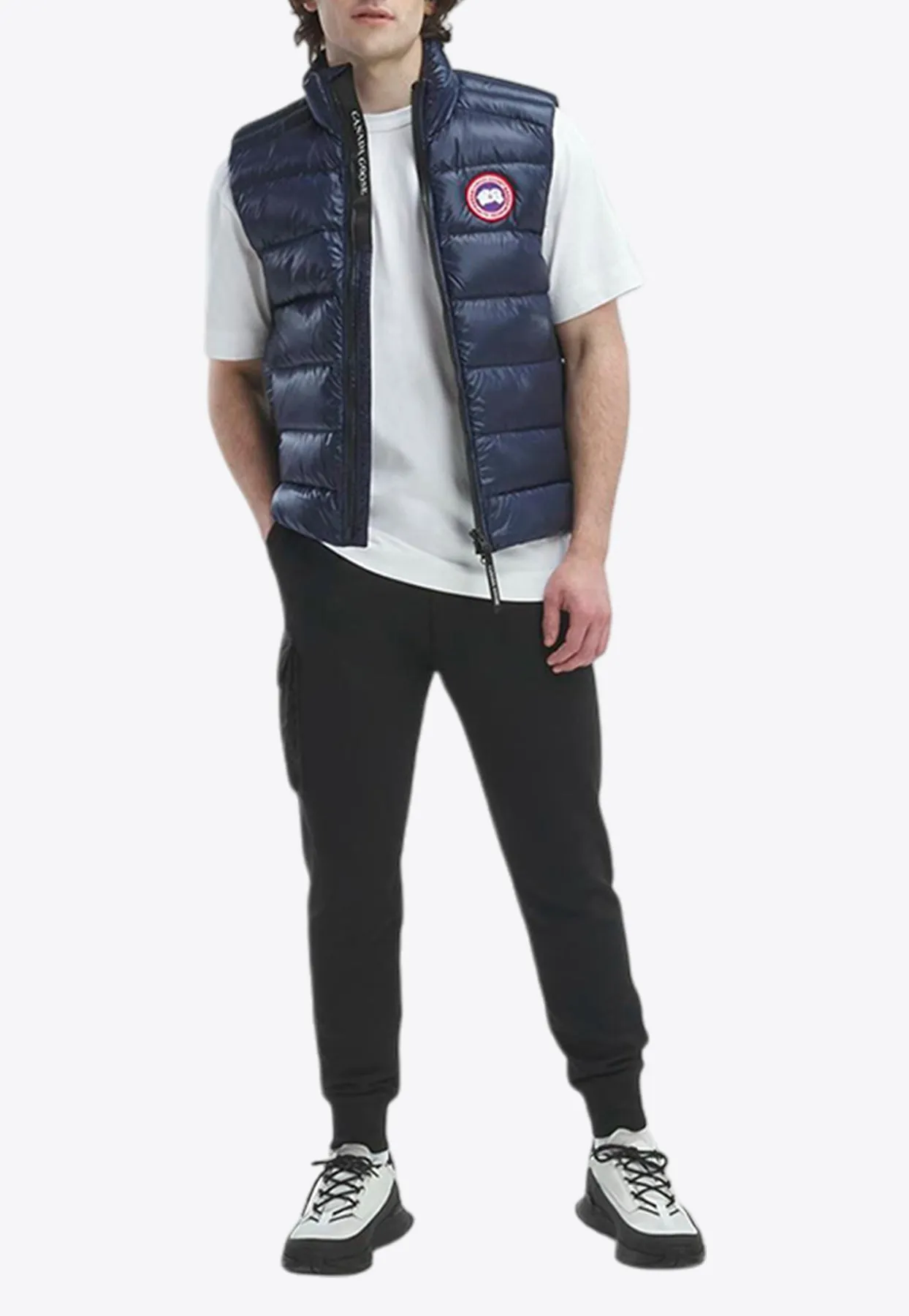 Crofton Logo Patch Down Vest