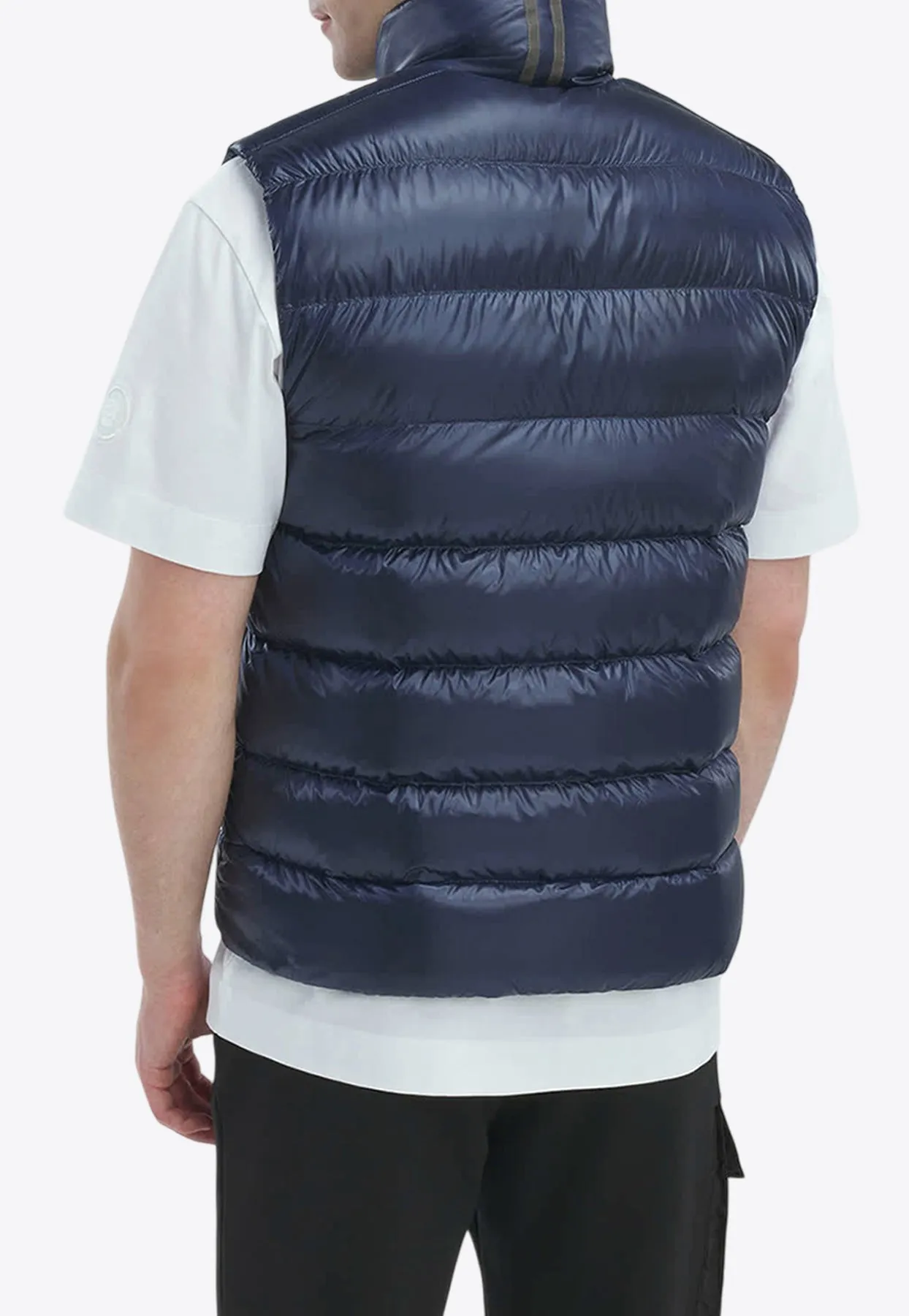 Crofton Logo Patch Down Vest