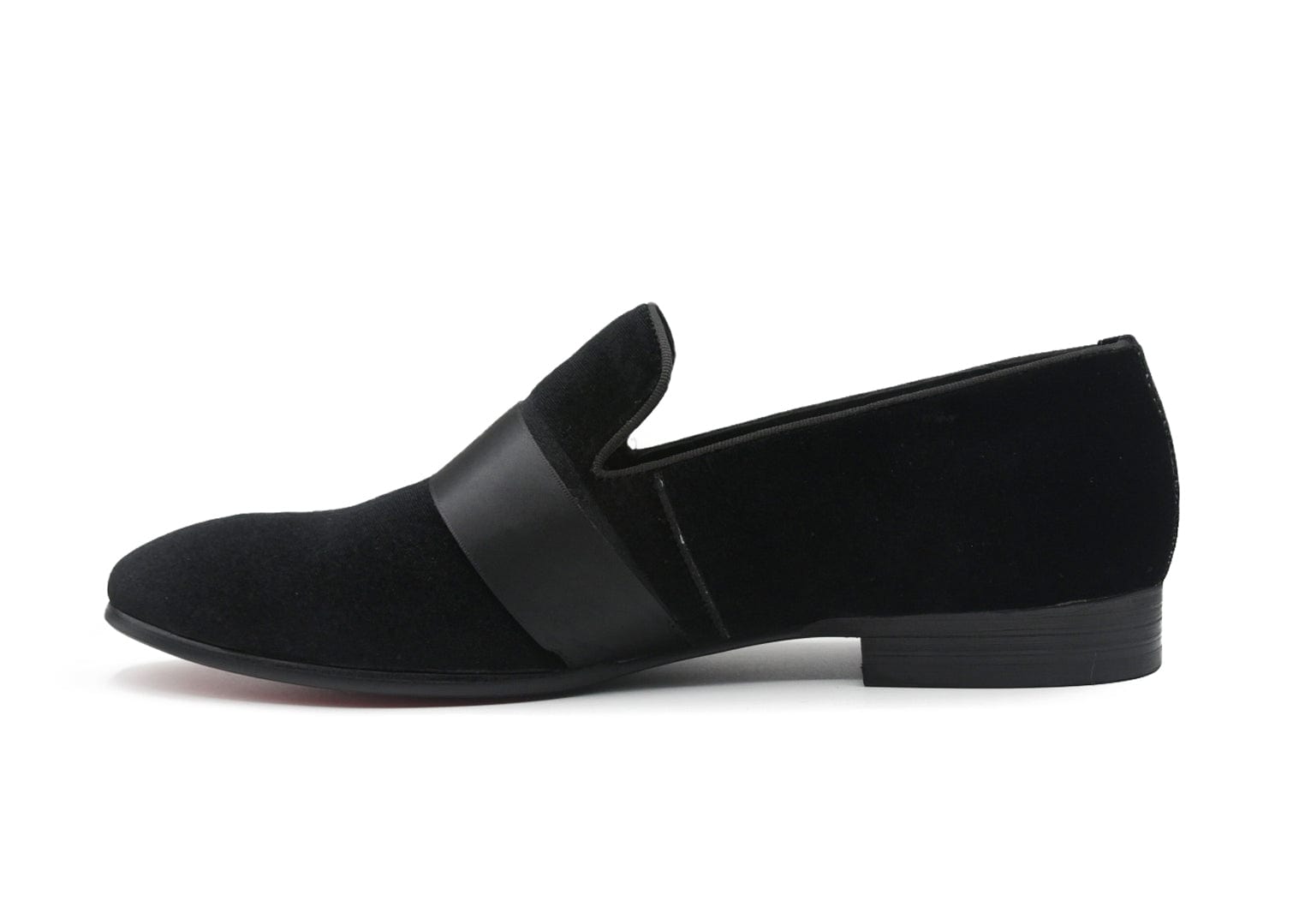 DANNIE LIBRA | Black Velvet Loafers