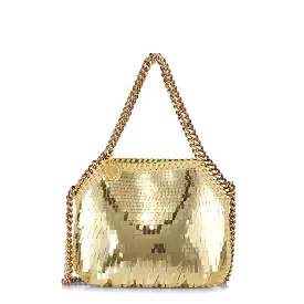 Falabella Mini Evening, Gold Small Paillette