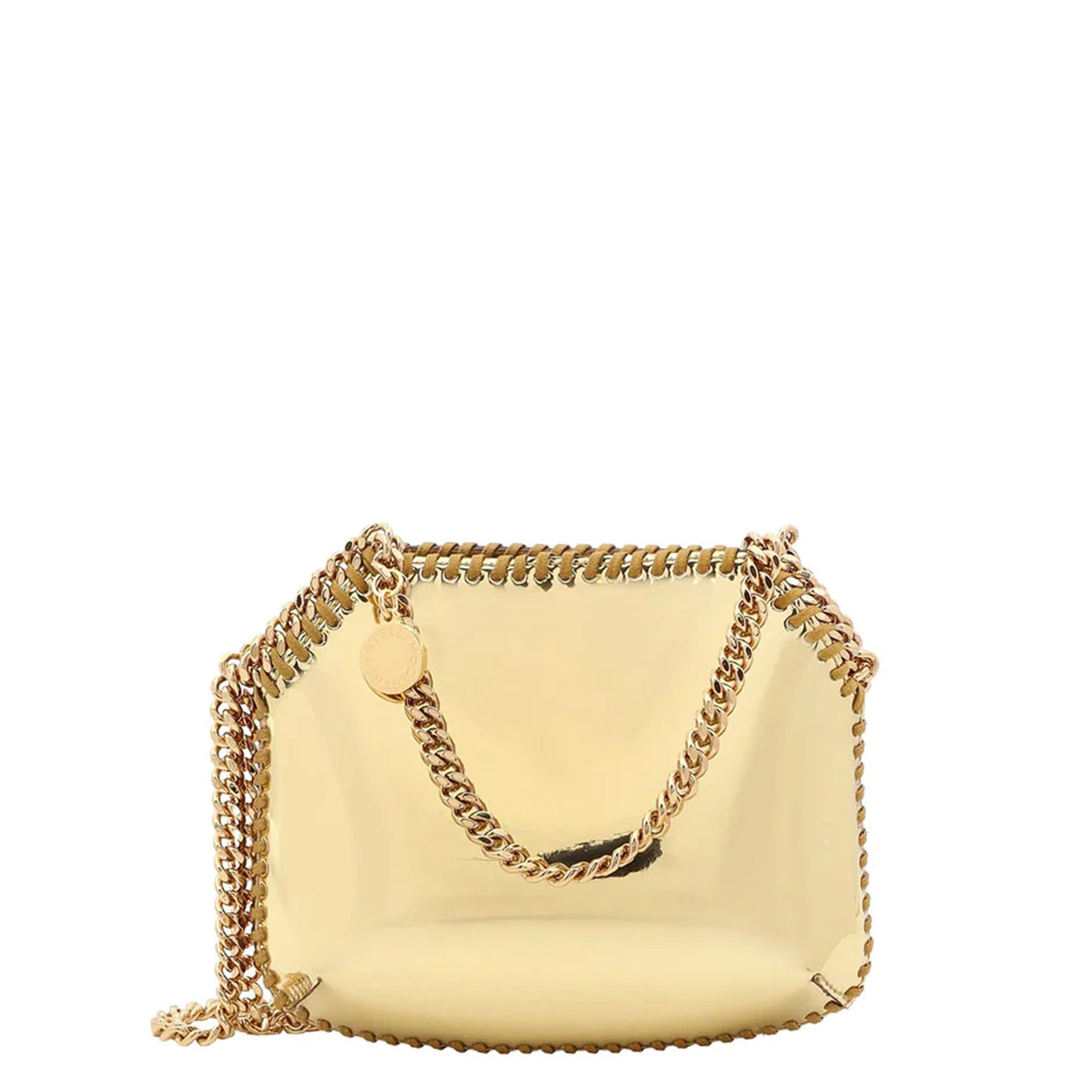 Falabella Mini Evening Mirror, Gold