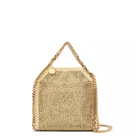 Falabella Tiny Tote, Gold