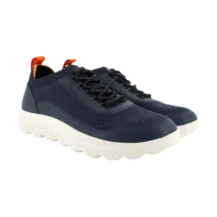 Geox U SPHERICA  U35BYA0006 Sneakers Uomo Stringate Blu