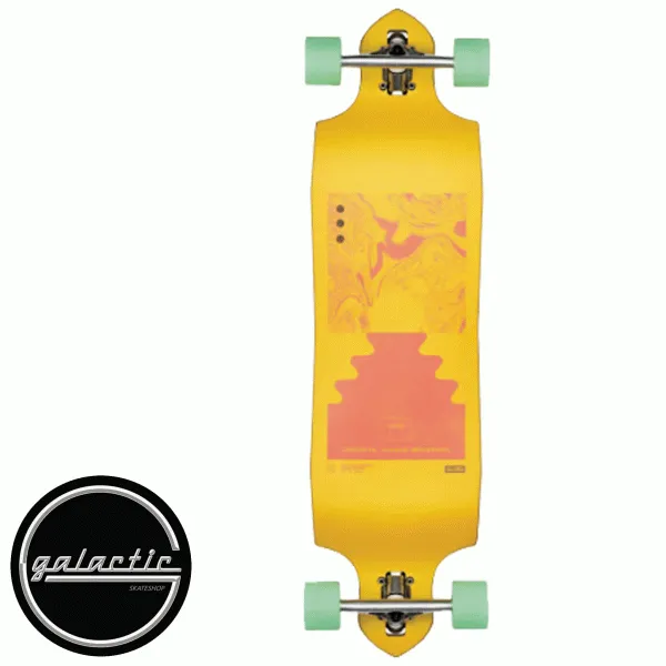 Globe Geminon Micro-Drop 37 Longboard Tidal Force/Honey