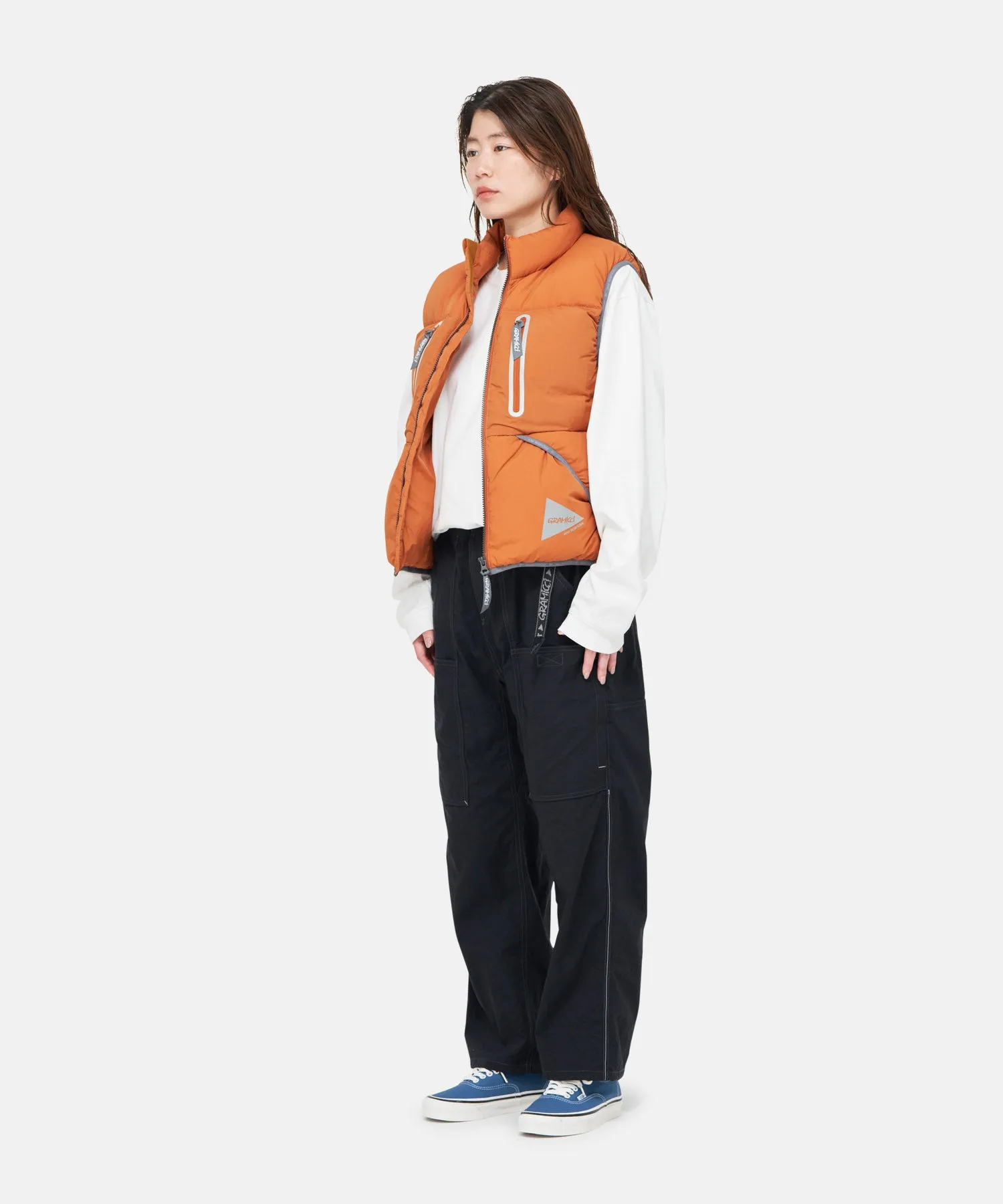 Gramicci x and wander Women's Down Vest