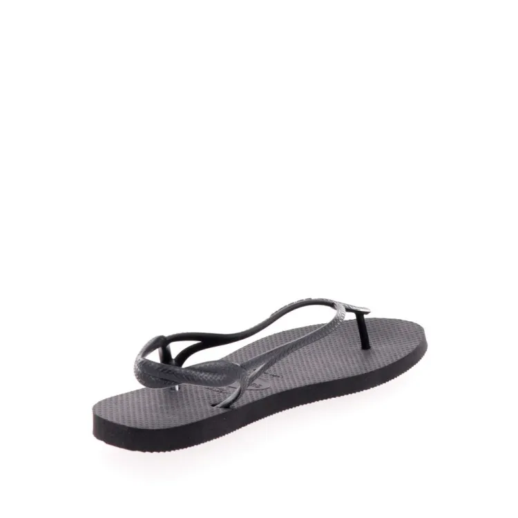 Havaianas 4129697 Luna Fc Infradito Donna Nero