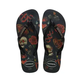 HAVAIANAS TOP TRIBO BLACK