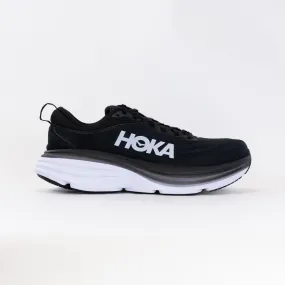 Hoka Bondi 8 Wide (Men's) - Black/White