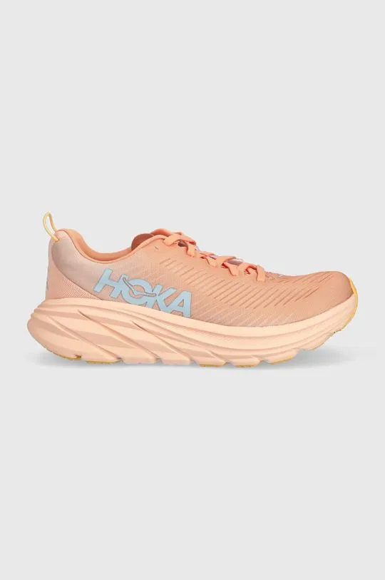 Hoka One One running shoes RINCON 3 orange color