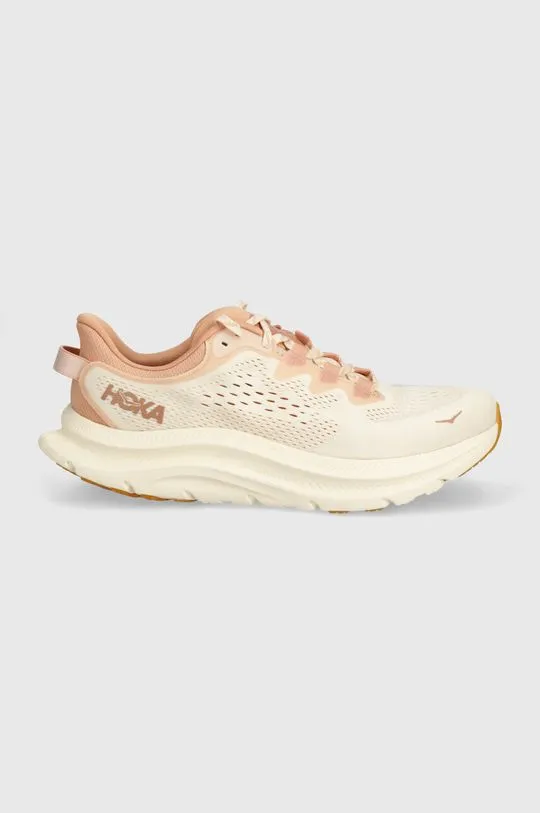 Hoka running shoes Kawana 2 beige color 1147913