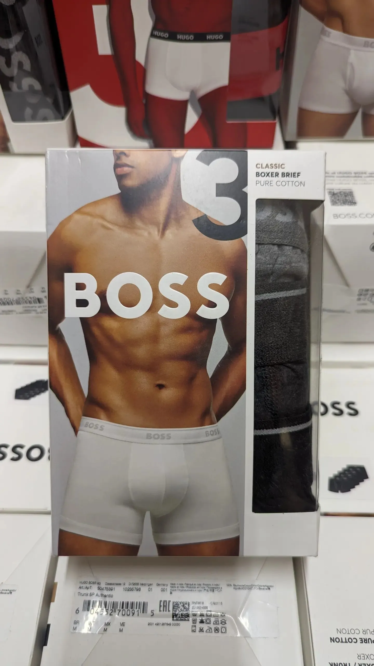 Hugo Boss Boxer BR 3P Classic 50475675 -061