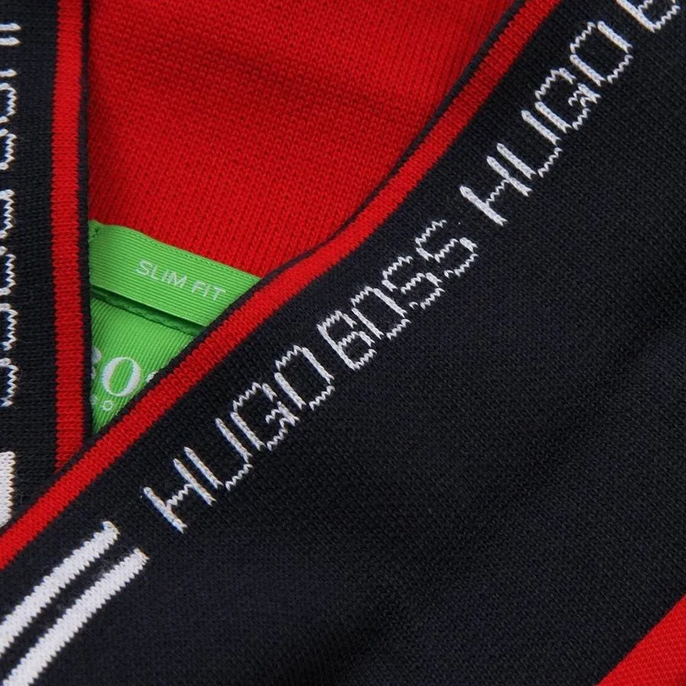 Hugo Boss Paul Slim-fit Stretch-cotton W/ Contrast Tipping Golf Polo 2020