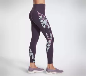 Ink Leaf Hw7/8 Legging by Skechers