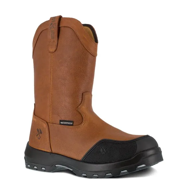 Iron Age Immortalizer Mens Brown 10 Waterproof Wellington IA0190