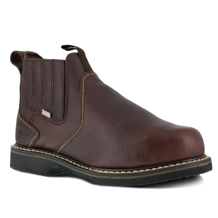 Iron Age Men's 6 Inch Groundbreaker ST CushGuard Brown