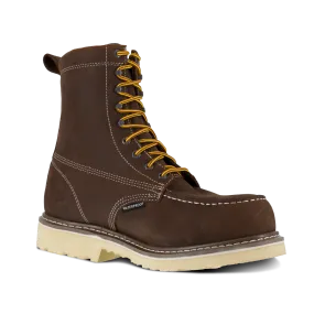 Iron Age Men's - 8 Solidifier EH Waterproof Brown Work Boot - Comp Toe