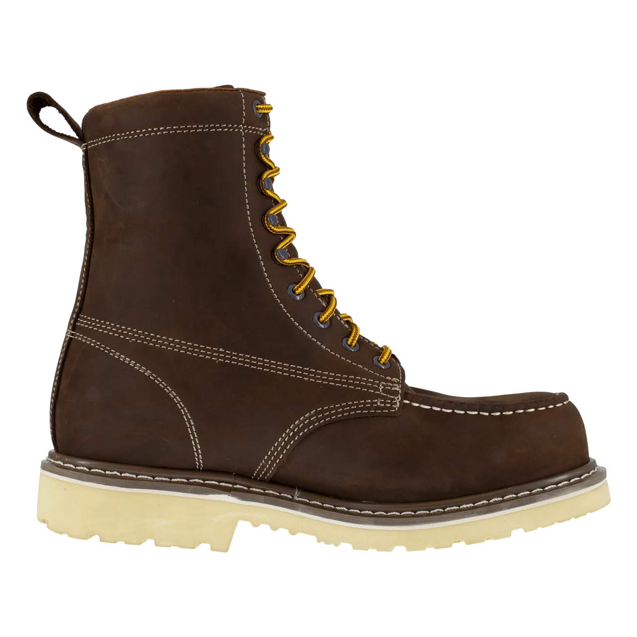 Iron Age Men's - 8 Solidifier EH Waterproof Brown Work Boot - Comp Toe