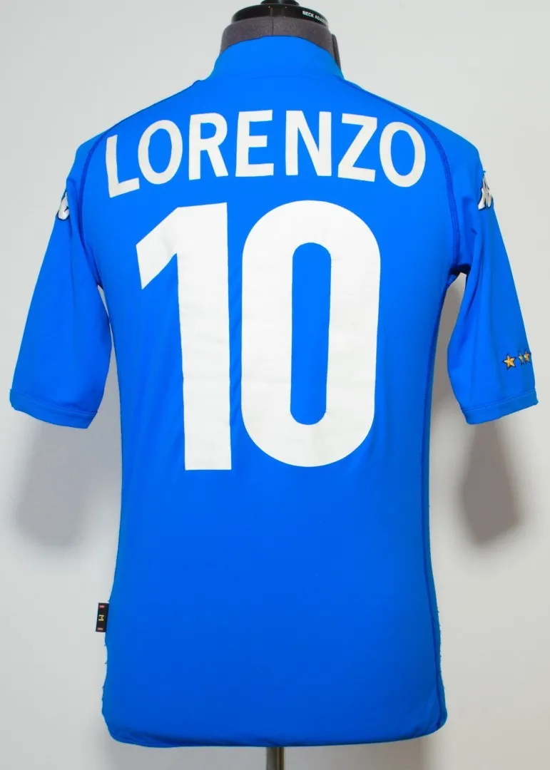 Italy Kappa Lorenzo football t-shirt Small