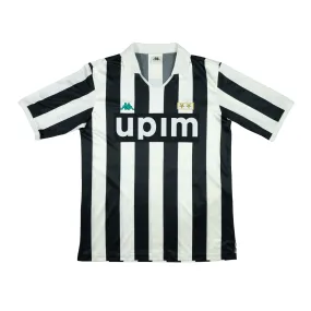 Juventus Italy Upim Kappa Original 1991/1993 Home Vintage Football Shirt Large